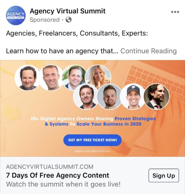 Agency Virtual Summit - event