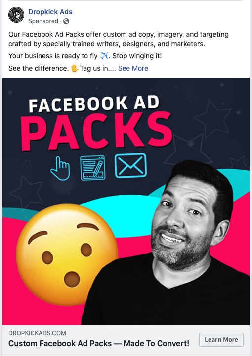 Dropkick Ads FB Ad Packs