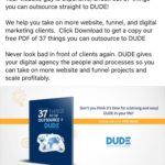 DUDEAgency.io - Lead magnet