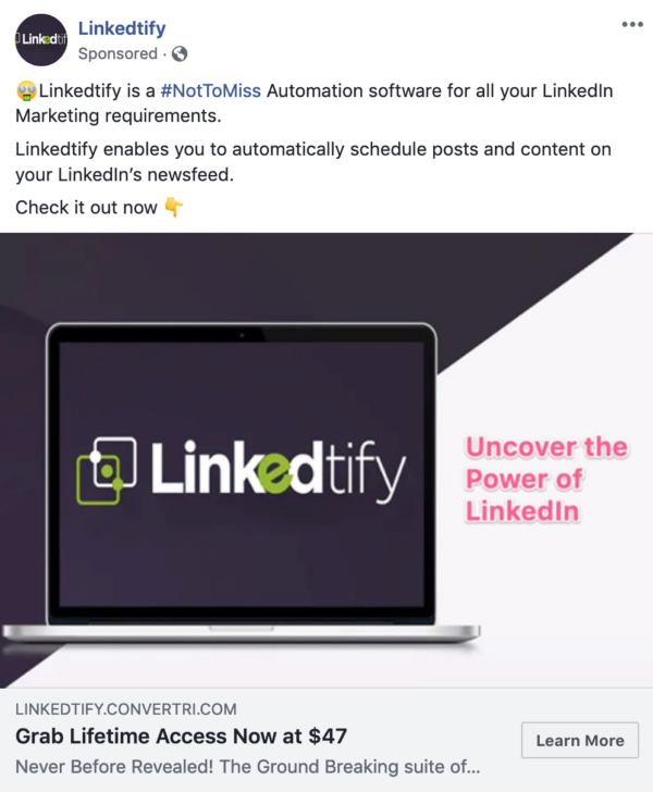 Linkedtify - LTD Offer