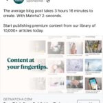 Matcha - Blog posts marketplace