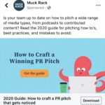 Muck Rack Guide 2020