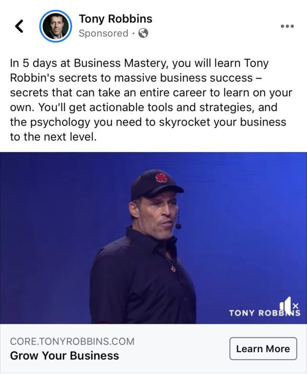 Tony Robbins - business mastery