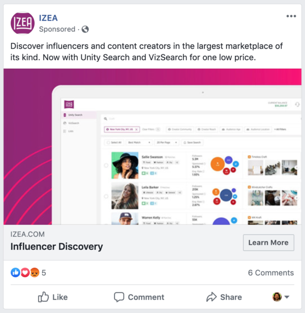 izea-influencer-discovery-ad