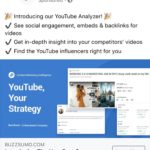 BuzzSumo - YouTube Analyzer