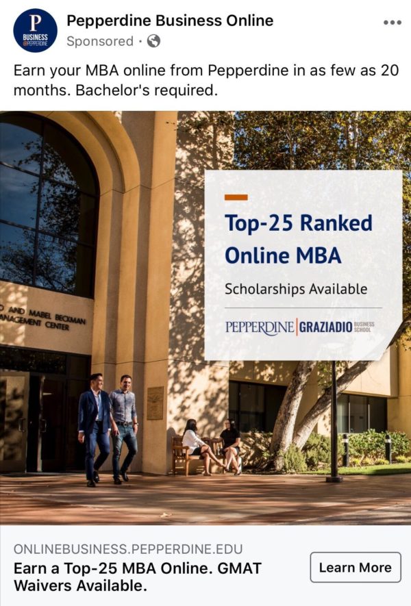 Pepperdine Business Online Education