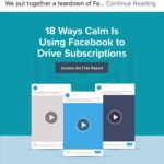 Primer - Marketing study of Calm