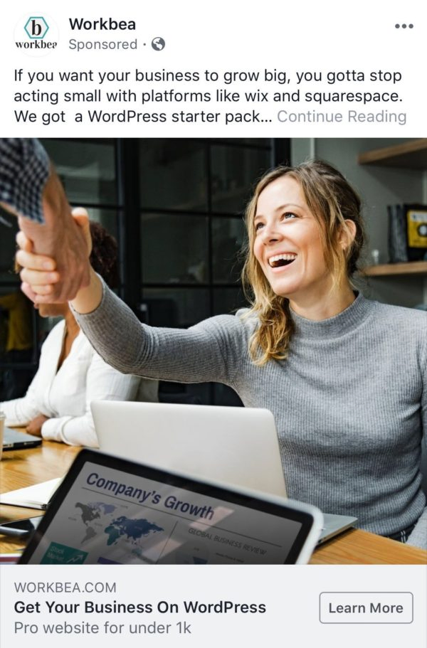 Workbea.com Wordpress