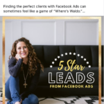 Adrienne Richardson - High quality leads from Facebook Ads