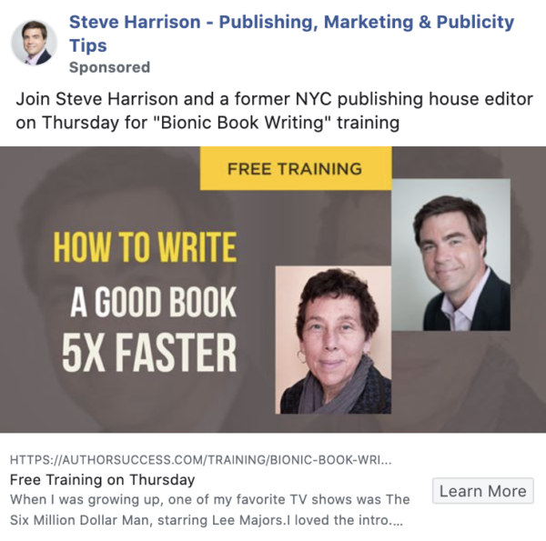 steve-harrison-write-book-write-faster