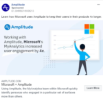 Amplitude - Amplitude + Microsoft