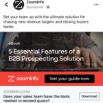ZoomInfo - B2B Data - SaaS