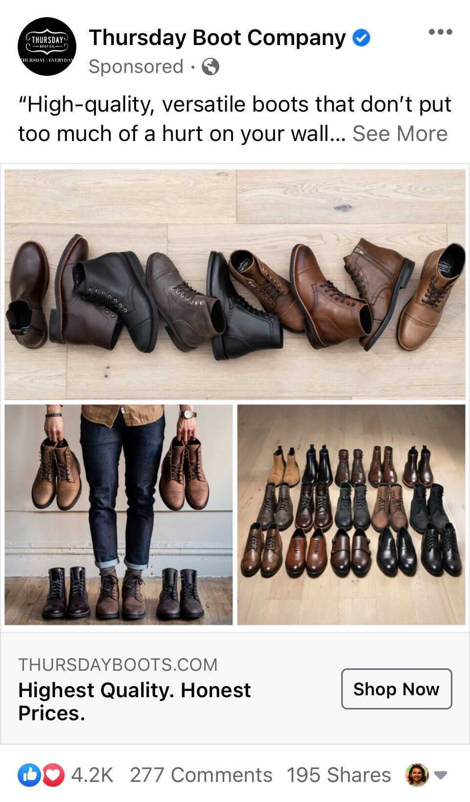 Thursday Boot Company Archives - Ad Angles