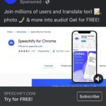 Speechify - Text to speech - Chrome extension