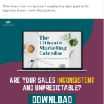 Amy Walker Consulting - Free Ultimate Marketing Calendar