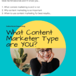 Celine Horan Copywriting - Content Marketer Quiz