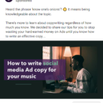 Loudlab - Social Media Ad Copy For Your Music