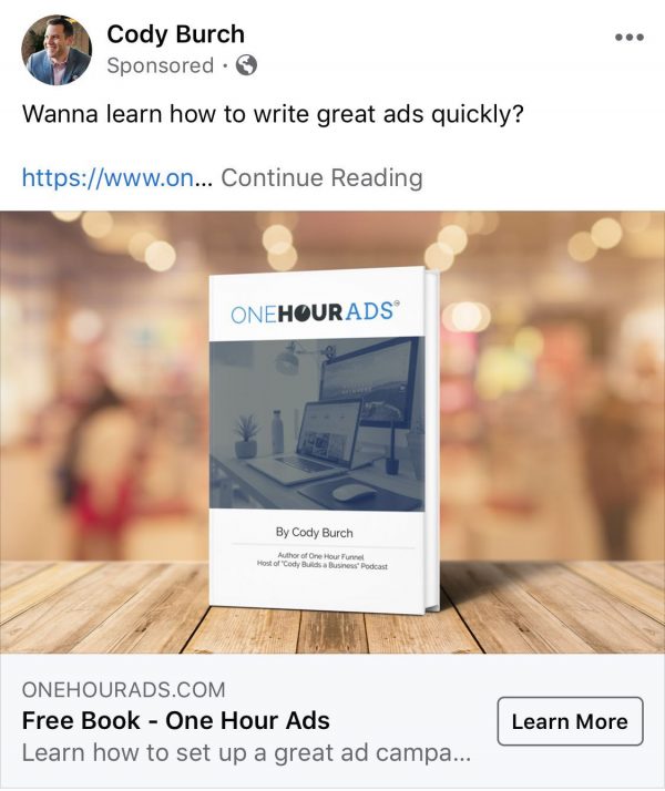 One Hour Ads - Cody Burch