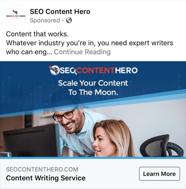 SEO Content Hero - Content writing service