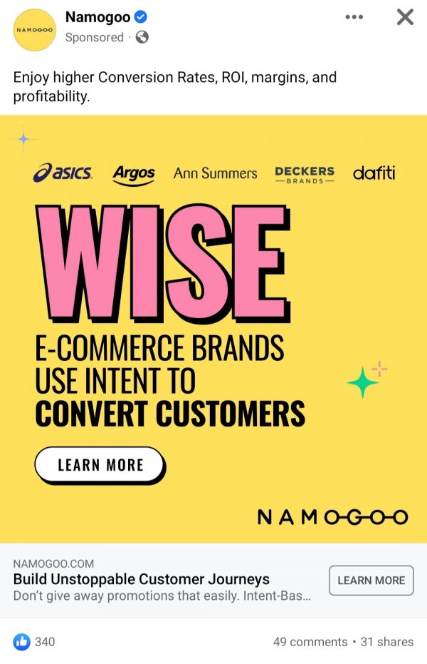 fb-ads-namogoo-customer journey analysis